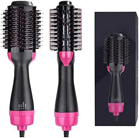Hair Dryer Brush, Round Brush Blow Dryer, Blow Dryer Brush, 3-in-1 Ionic Straightening Hot Air Brush | Amazon (US)