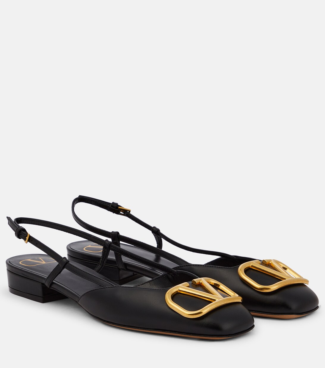 Ballerine slingback VLogo in pelle | Mytheresa (INTL)