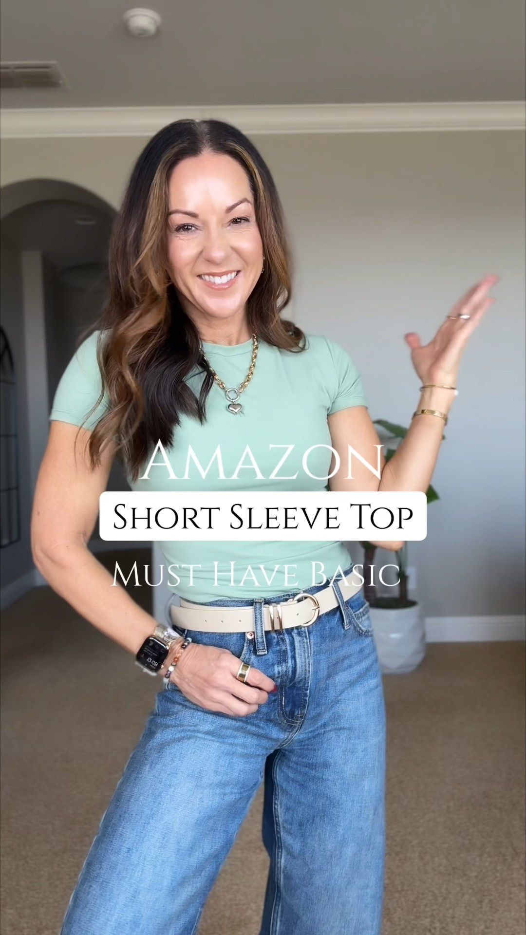 Love these tops! 
The are well made, double lined, flattering & versatile! 
I styled this short sleeve top 4 ways with a skirt, trouser pants, jeans, and shorts, perfect for spring & summer into early fall petite style. 

For reference: I’m 5’1”, 109 lbs.
Everything is unaltered.


#LTKPetite #LTKSaleAlert #LTKOver40