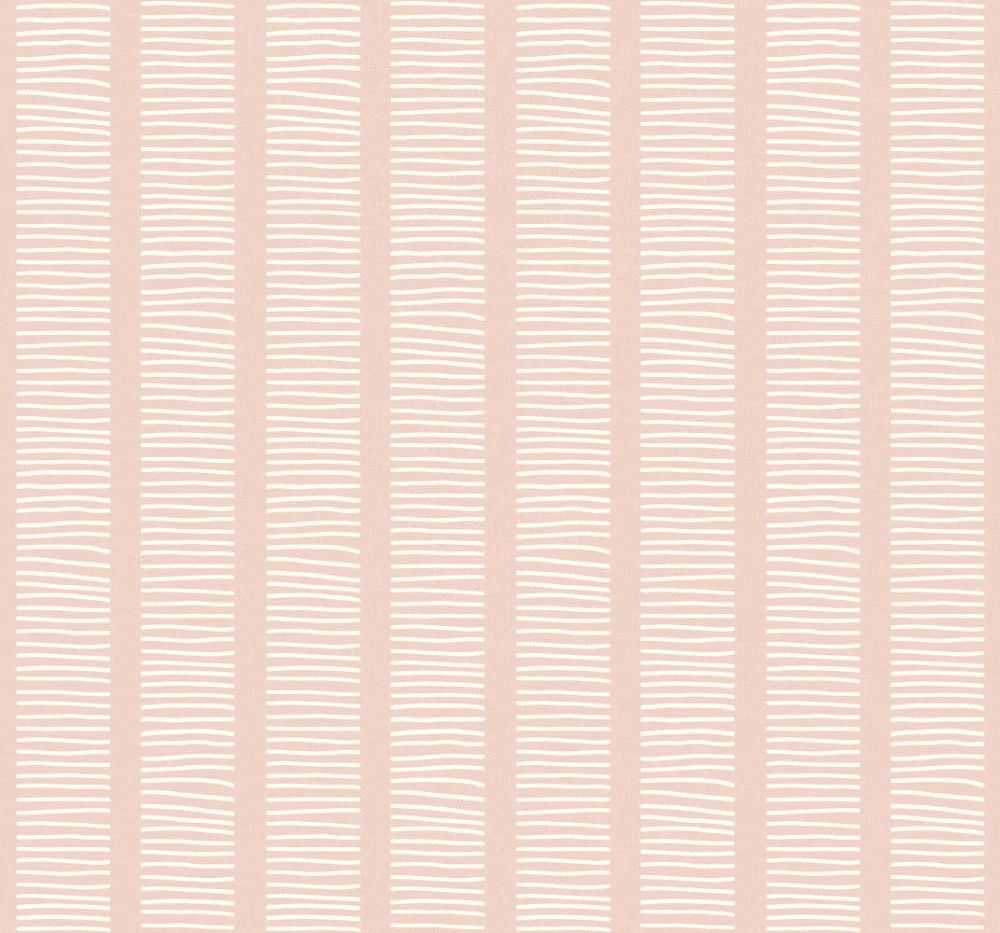 Coastline Wallpaper in Pink Sunset from the Beach House Collection by Seabrook Wallcoverings | Burke Decor