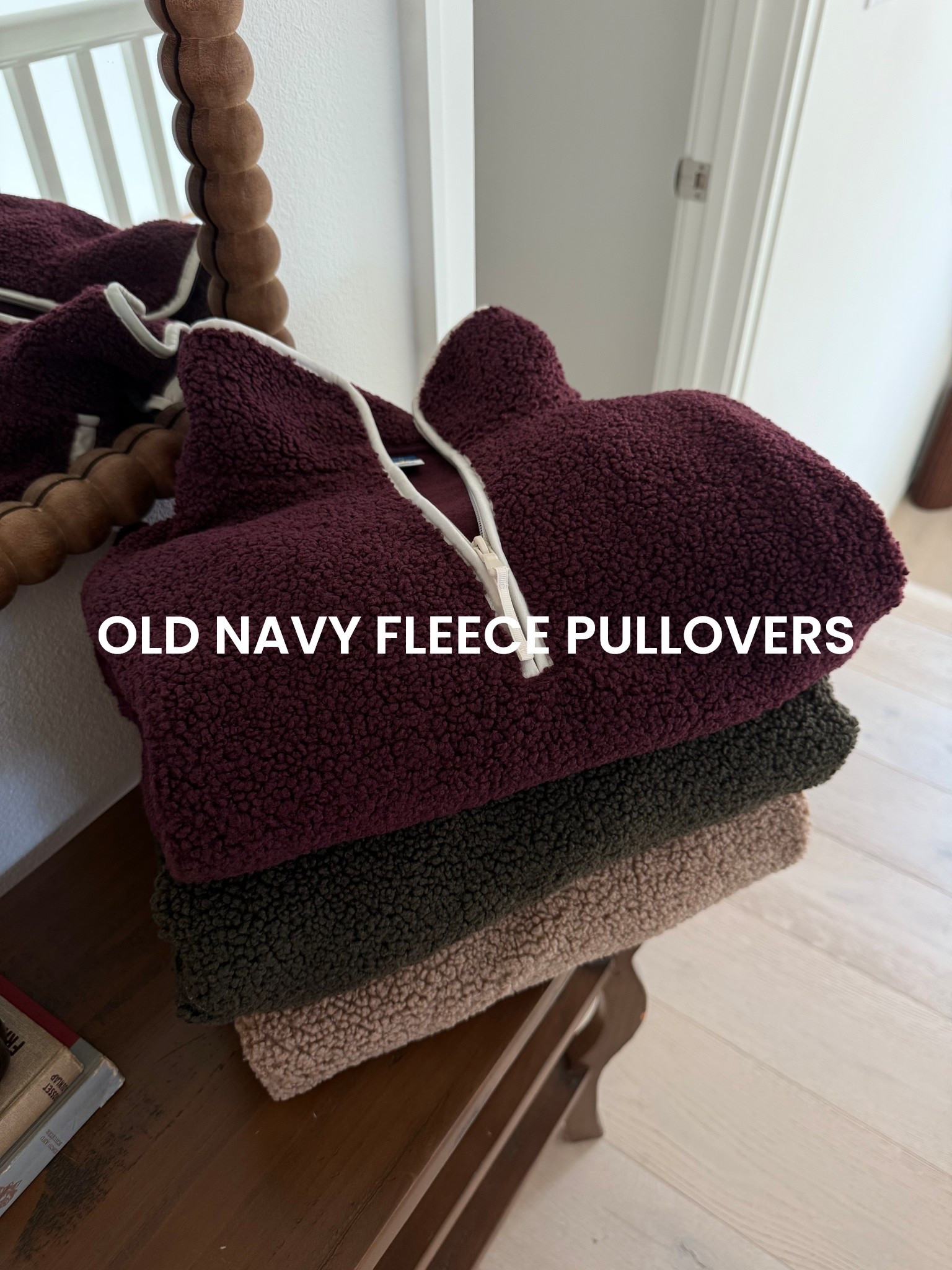 the old navy fleece pullovers 100% live up to the hype. i did an XL so size up for an oversized fit 

#LTKSaleAlert #LTKStyleTip #LTKActive