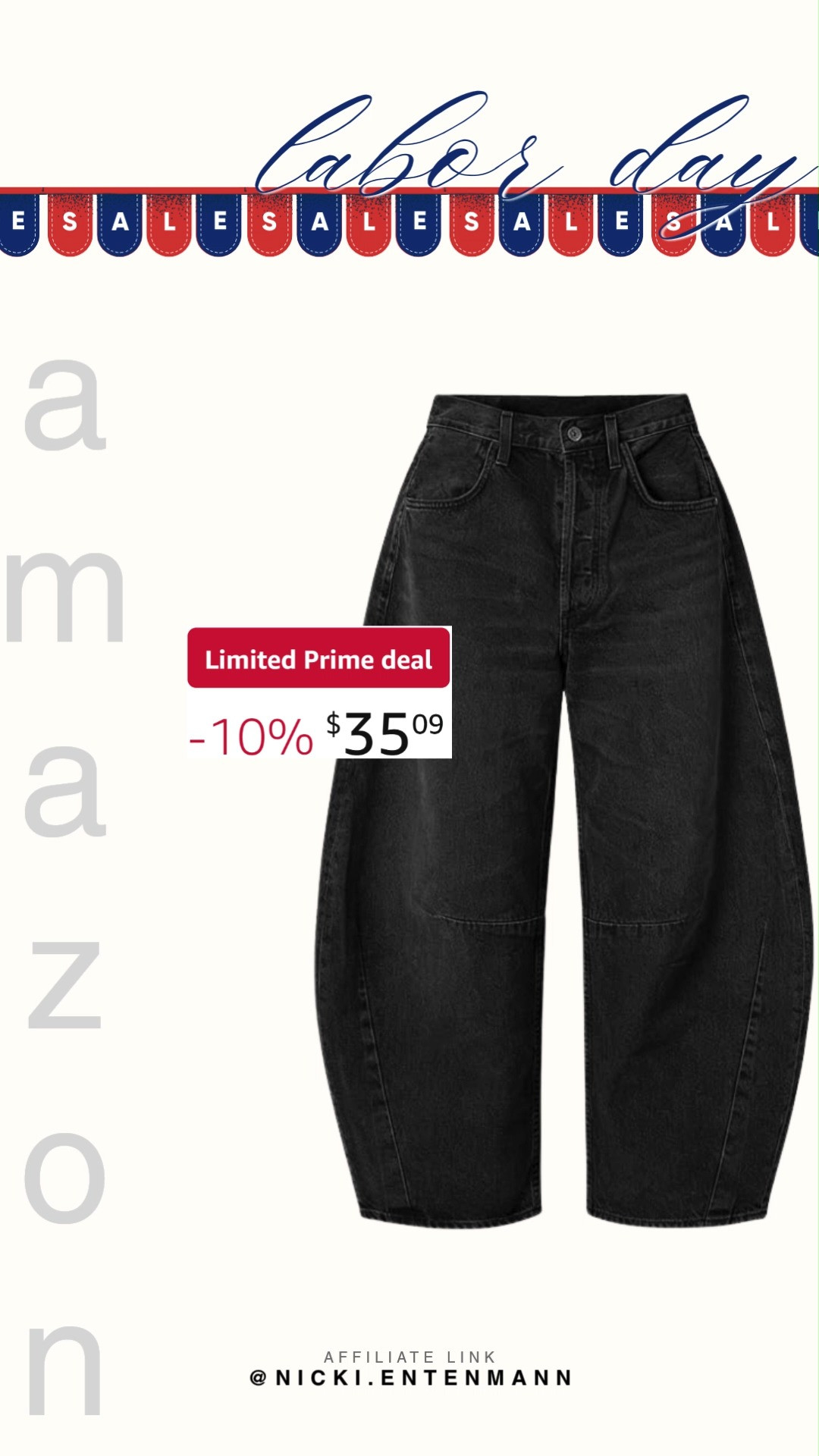 Add effortless edge with EXLURA Barrel Jeans crafted in Y2K boyfriend style for casual baggy comfort. Perfect for everyday looks, they blend retro charm, versatility, and confidence seamlessly. #exlura #barreljeans #boyfrienddenim #baggyjeans #y2kfashion #streetstyle #ootdfashion #amazonfinds #shoppingdeal #modernliving 👖✨👜 

 #LTKdayinmylife #LTKootd #LTKSaleAlert