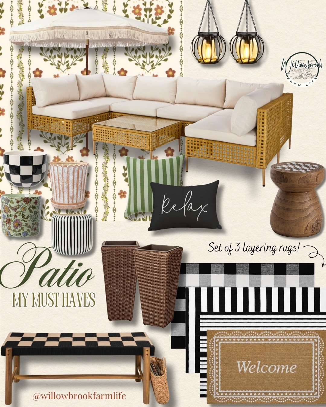 Some go to Wayfair home favorites that are on my patio!! Great refresh I ideas for your home this spring @Wayfair 

#LTKSpringSale #LTKHome #LTKSaleAlert