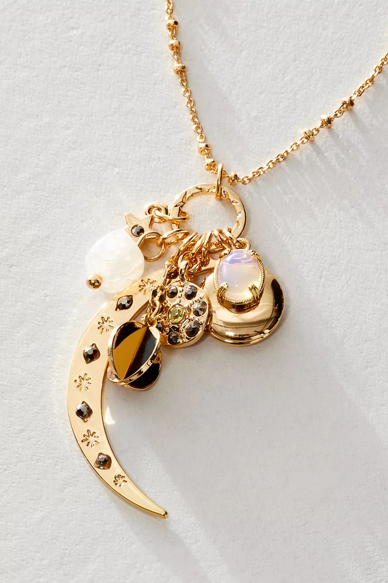 Moon Cluster Pendant Necklace | Free People (Global - UK&FR Excluded)