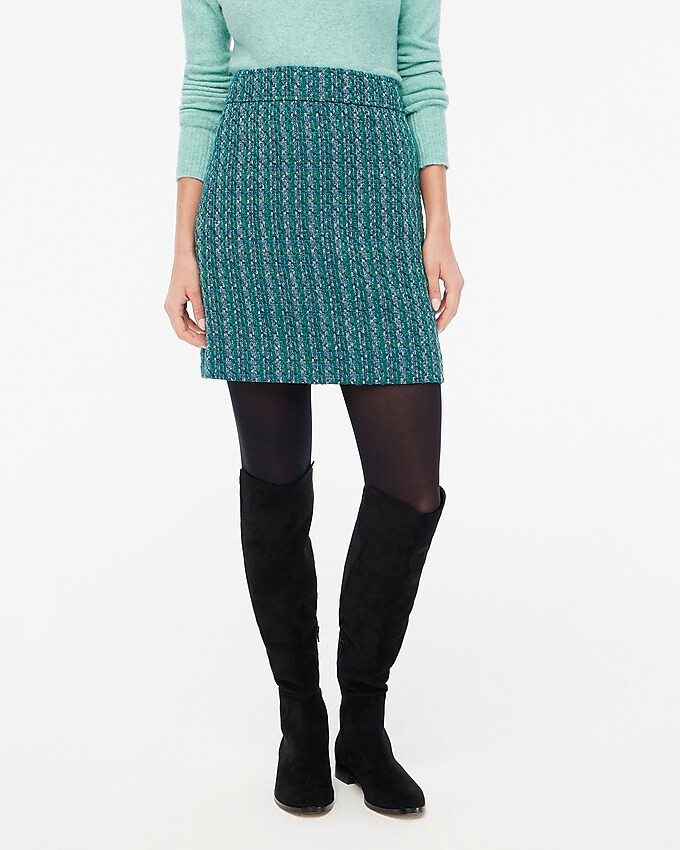 Tweed A-line skirt | J.Crew Factory