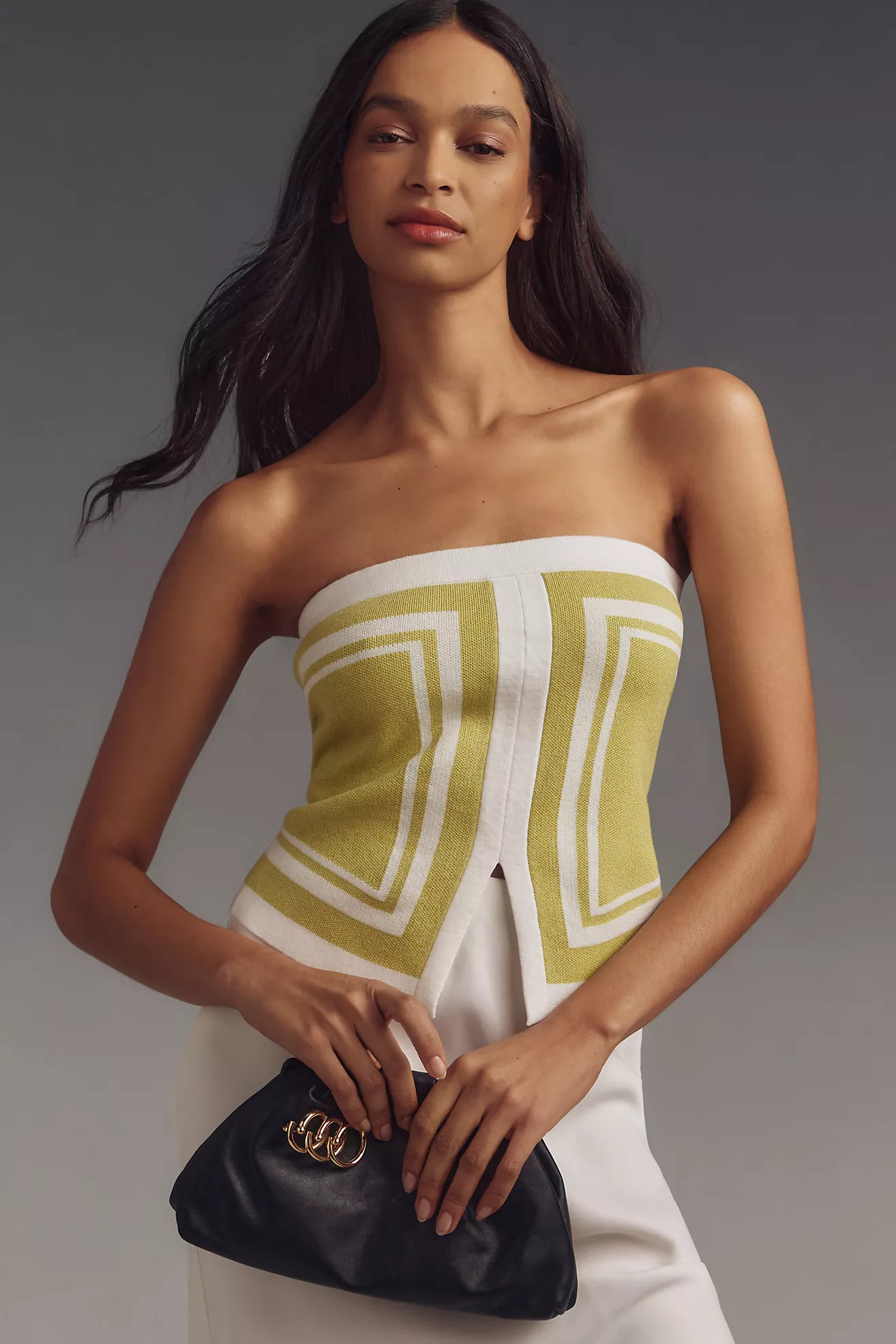 Maeve Deco Sweater Tube Top | Anthropologie (US)