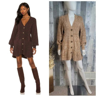 Free People Penelope Mini Dress in Ecru Combo SZ XS | eBay US