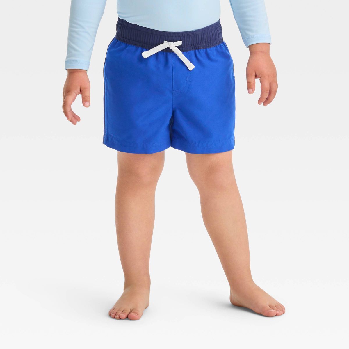 Toddler Boys' Solid Swim Shorts - Cat & Jack™ | Target
