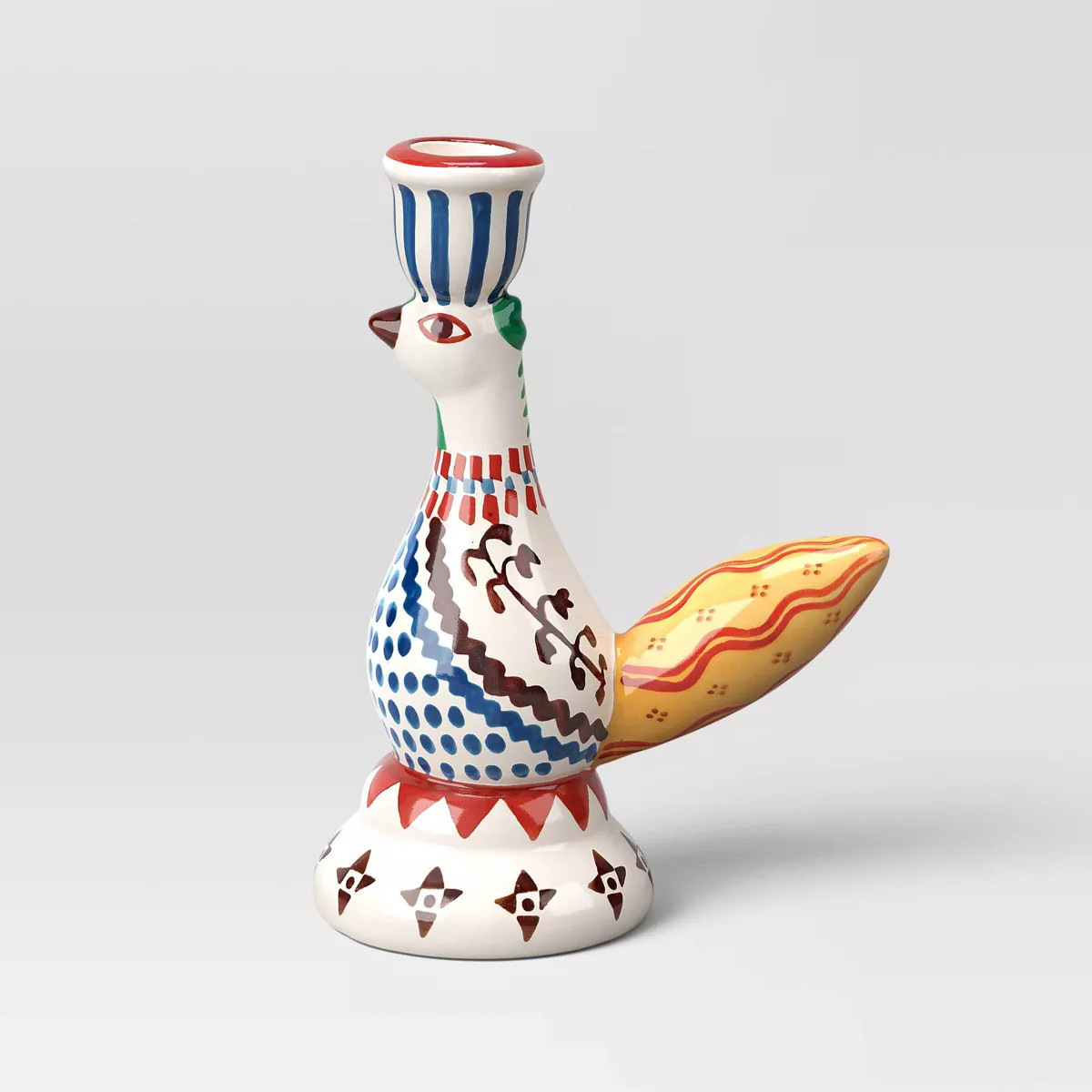 Painted Ceramic Bird Taper Candle Holder - Threshold™ | Target