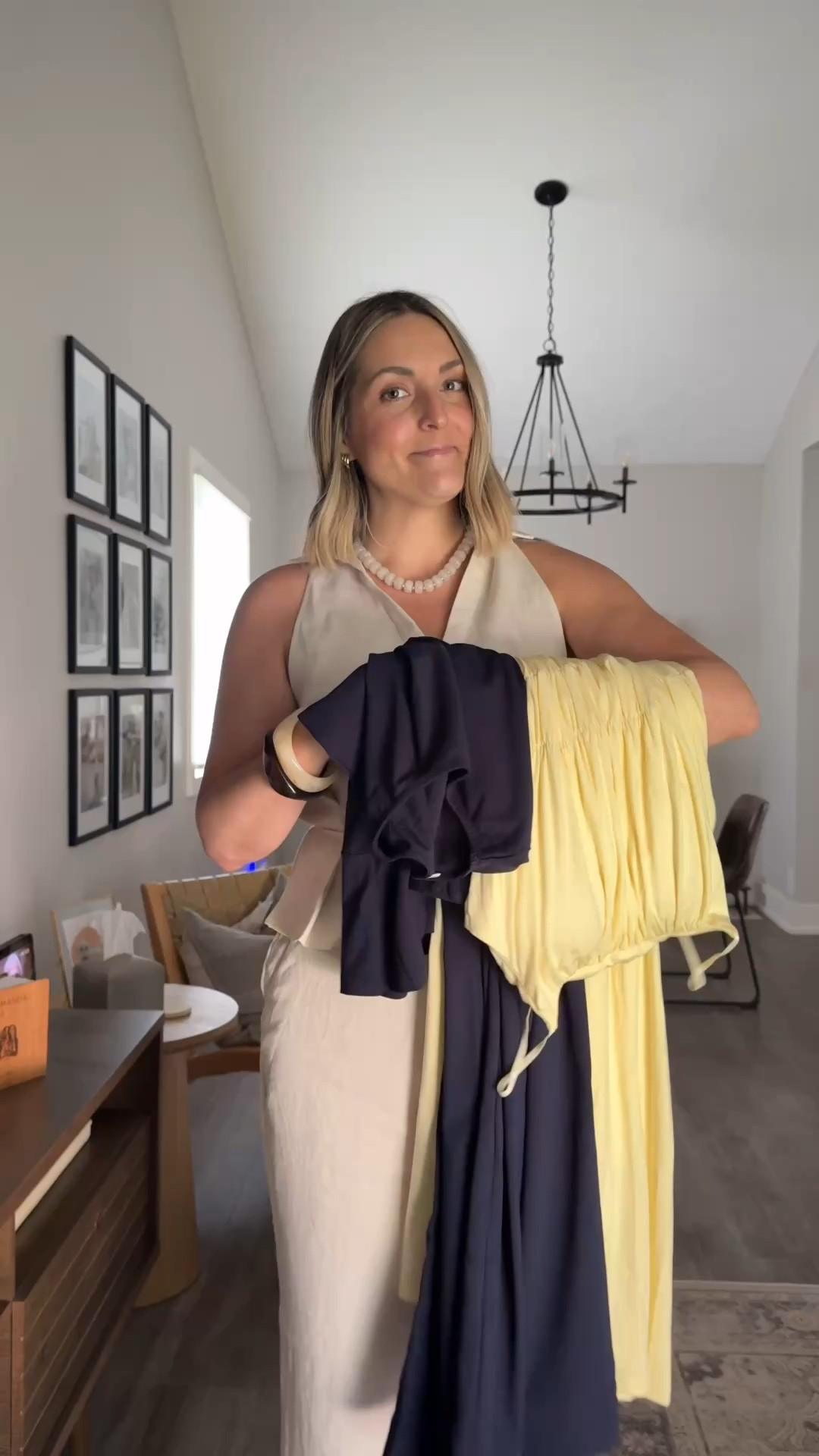 3 office outfits from OGL!  Love the comfy material of all of these!  

Workwear, office outfits, chic outfits, effortless style, neutral outfits, summer dresses, yellow dress, built in bra