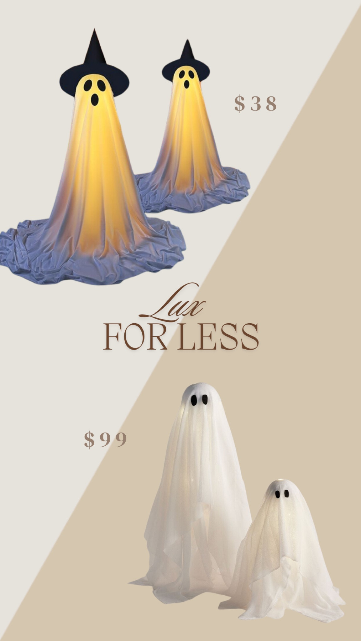 Amazon PB Ghost Dupes for half the price! Just add gauz to make it a touch more classy! 👻

#LTKFallSale #LTKSeasonal #LTKHome