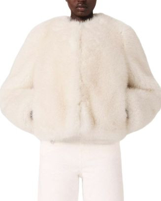 Maje Giroule Faux Fur Jacket | Bloomingdale's Women | Bloomingdale's (US)