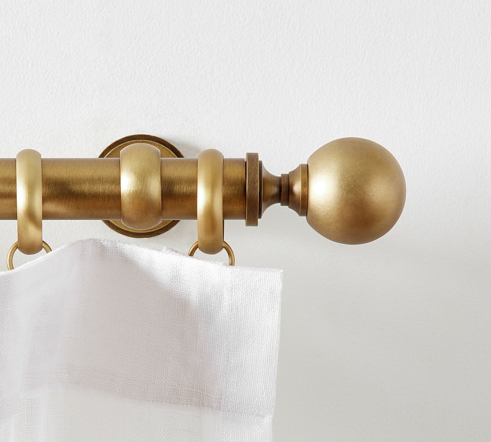 Somorset Ball Finial - Set of 2 | Pottery Barn (US)