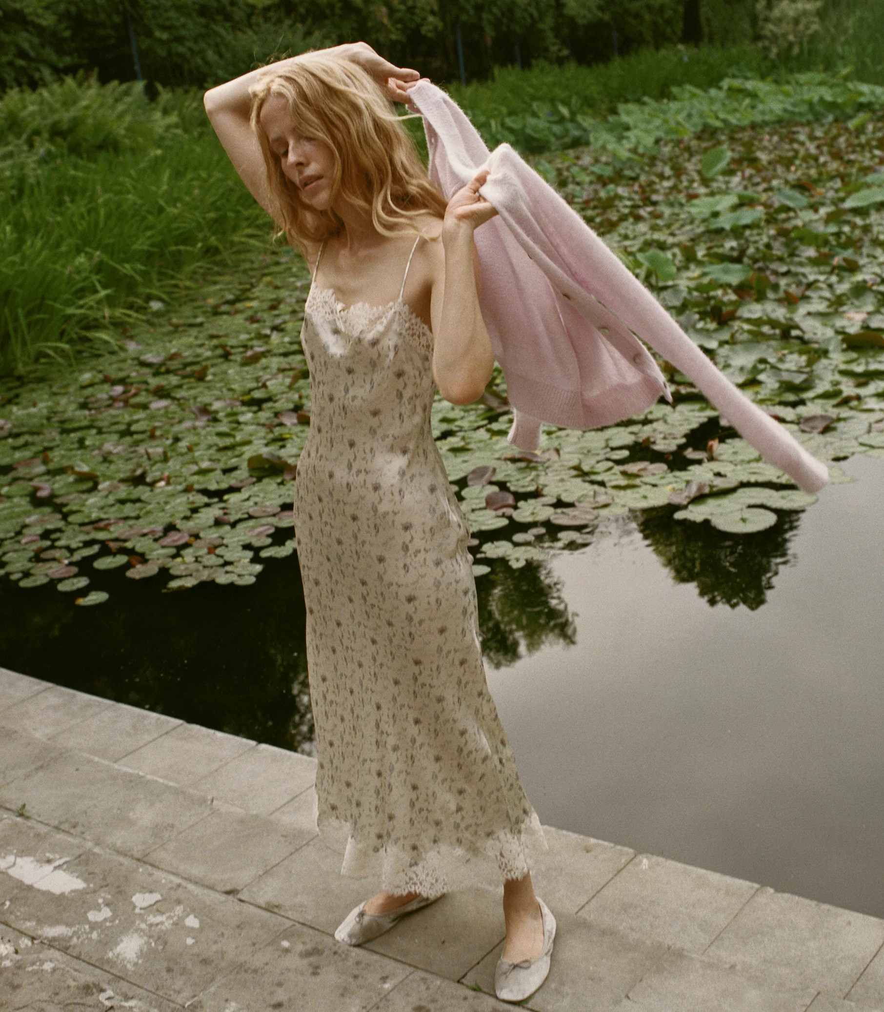 Bethilde Dress - Camellia Bloom | DÔEN | DOEN