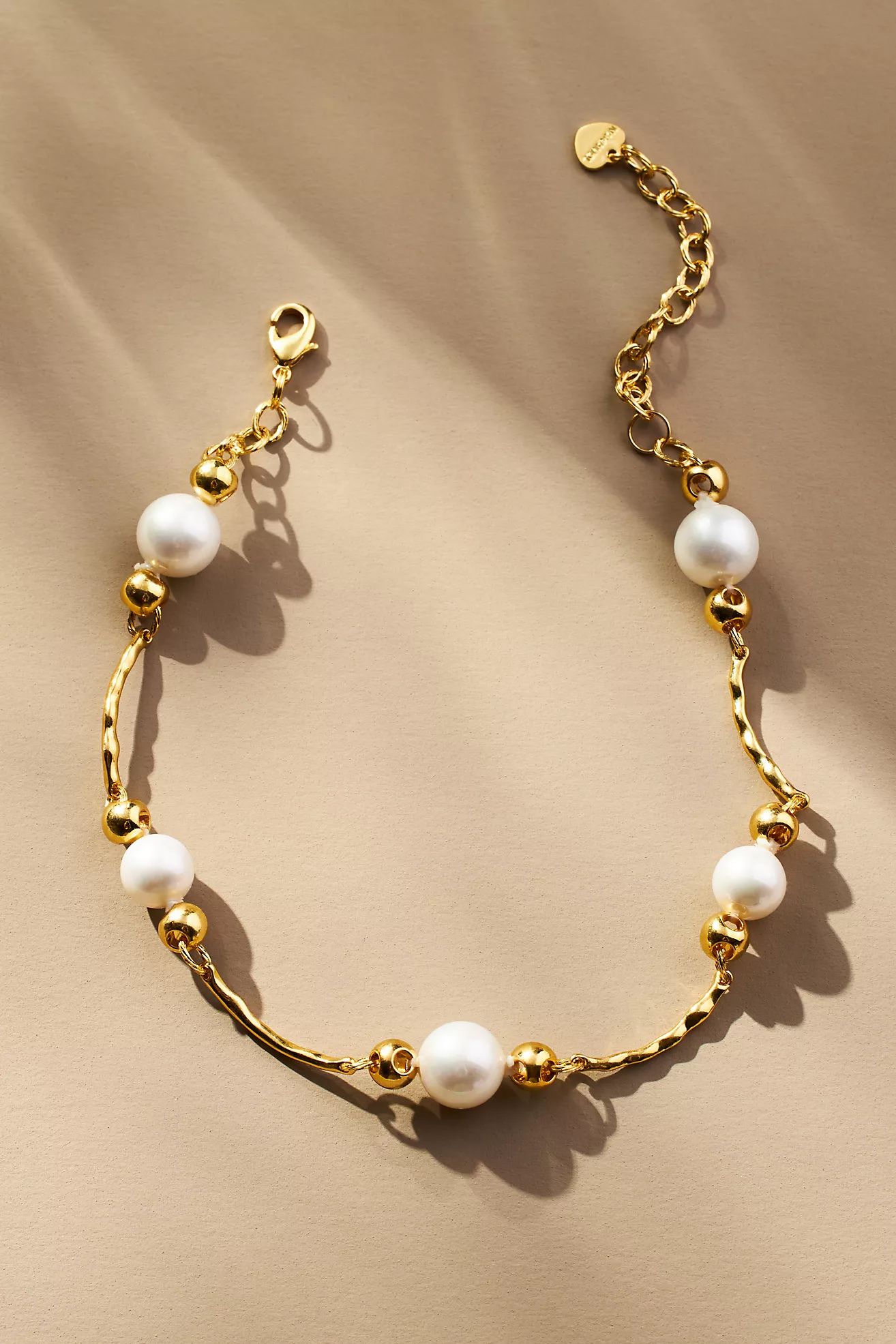 Pearl Link Chain Necklace | Anthropologie (US)