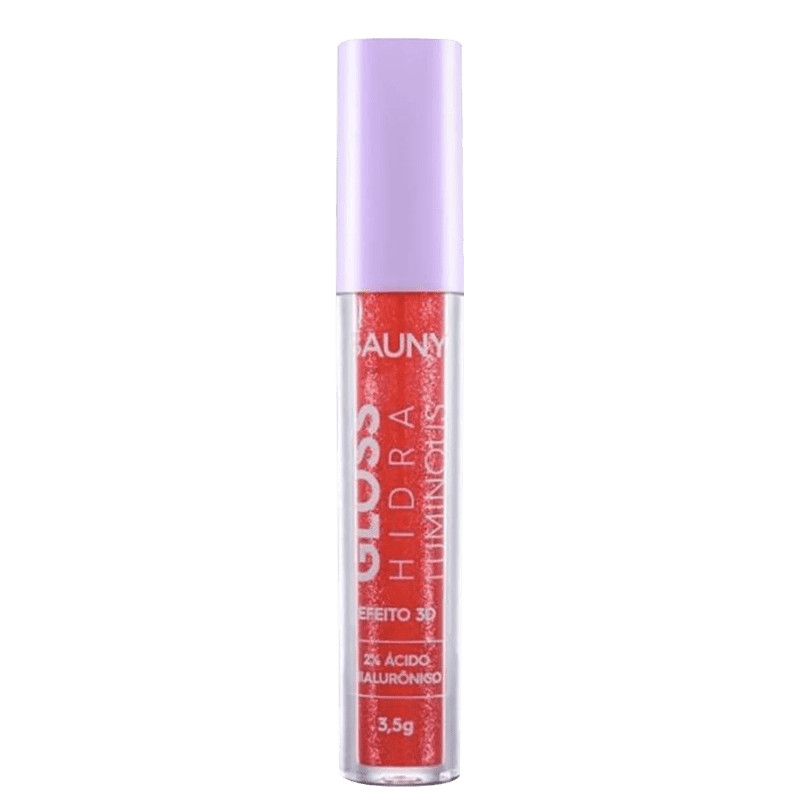 Gloss Hidra Luminous 3D RUBY GLOW Bauny 3,5g | Beleza Na Web (BR)