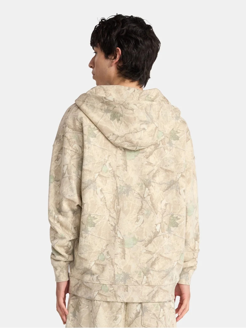No Boundaries Zip Hoodie with Long Sleeves, Men's & Big Men's | Walmart (US)