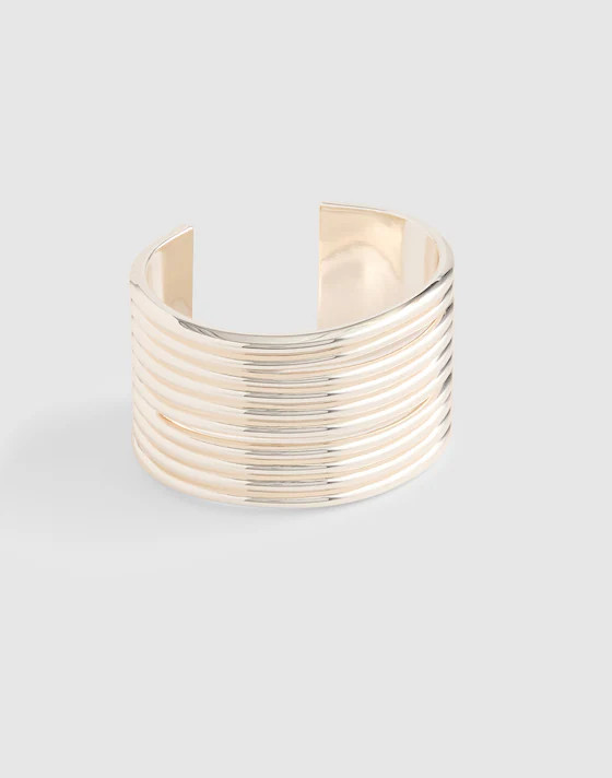 Ribbed Statement Cuff Bracelet | Madewell