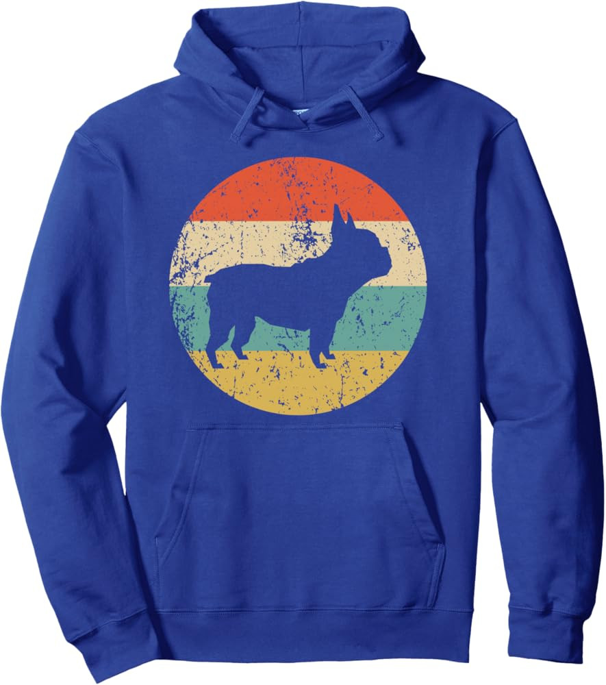 French Bulldog Hoodie - Retro French Bulldog Dog Hoodie Pullover Hoodie | Amazon (US)