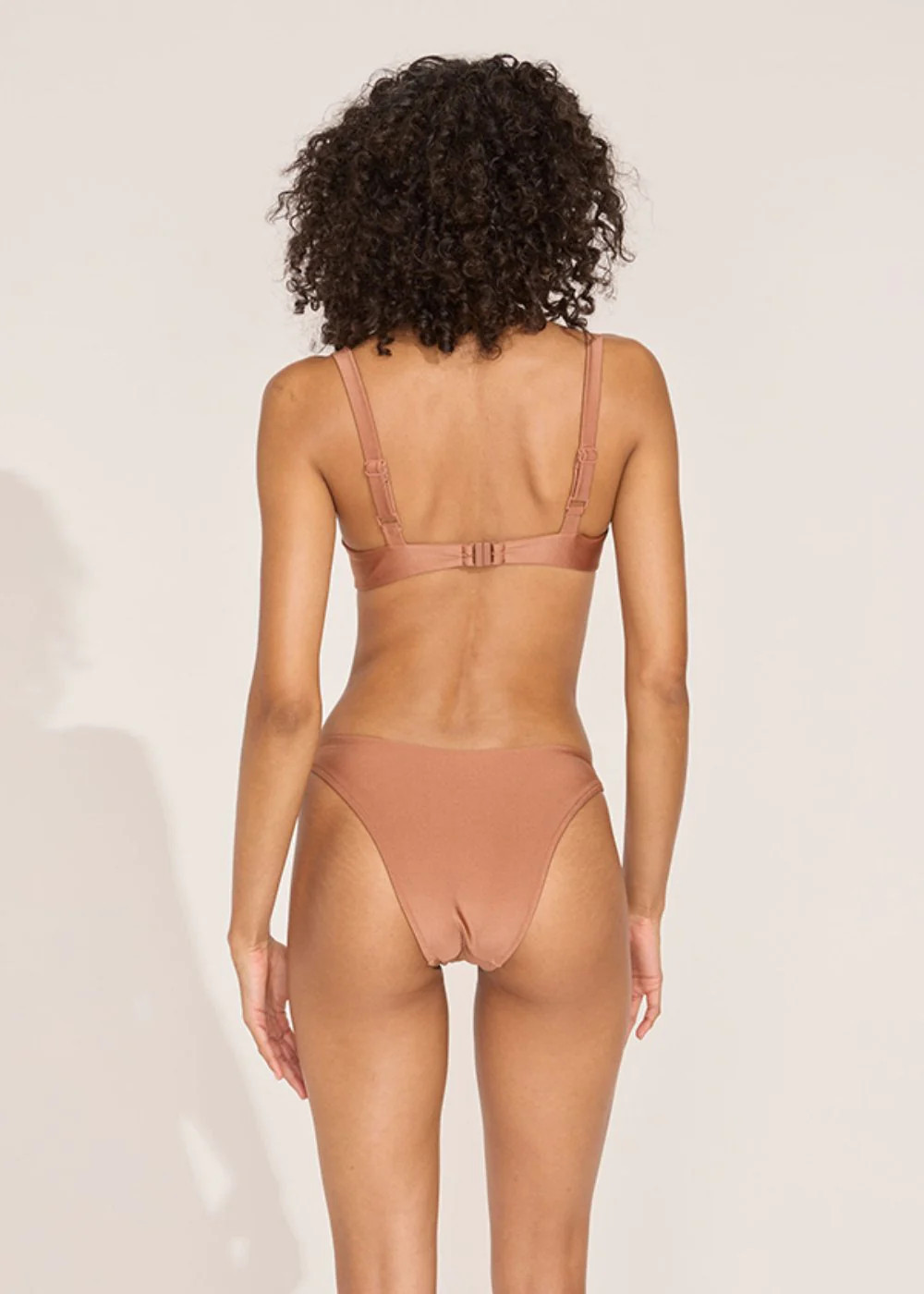 The Maia Bikini Bottom in Cocoa | Solid & Striped