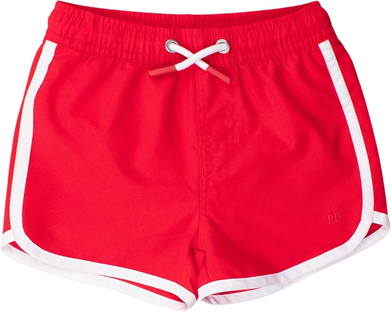 RUGGEDBUTTS Boys UPF50+ Sun Protection Dolphin Hem Swim Trunks | Amazon (US)