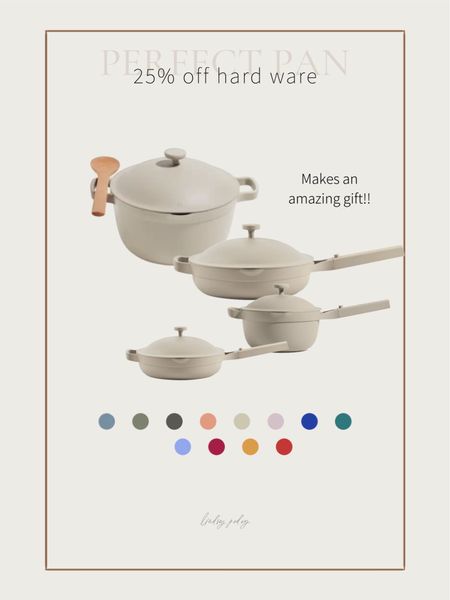 25% off hard ware sale at our place!! Makes for the best gift! 

#ourplace #perfectpan #perfectpot #cookware #bakeware #giftguide #giftidea 

#LTKHoliday #LTKsalealert #LTKhome