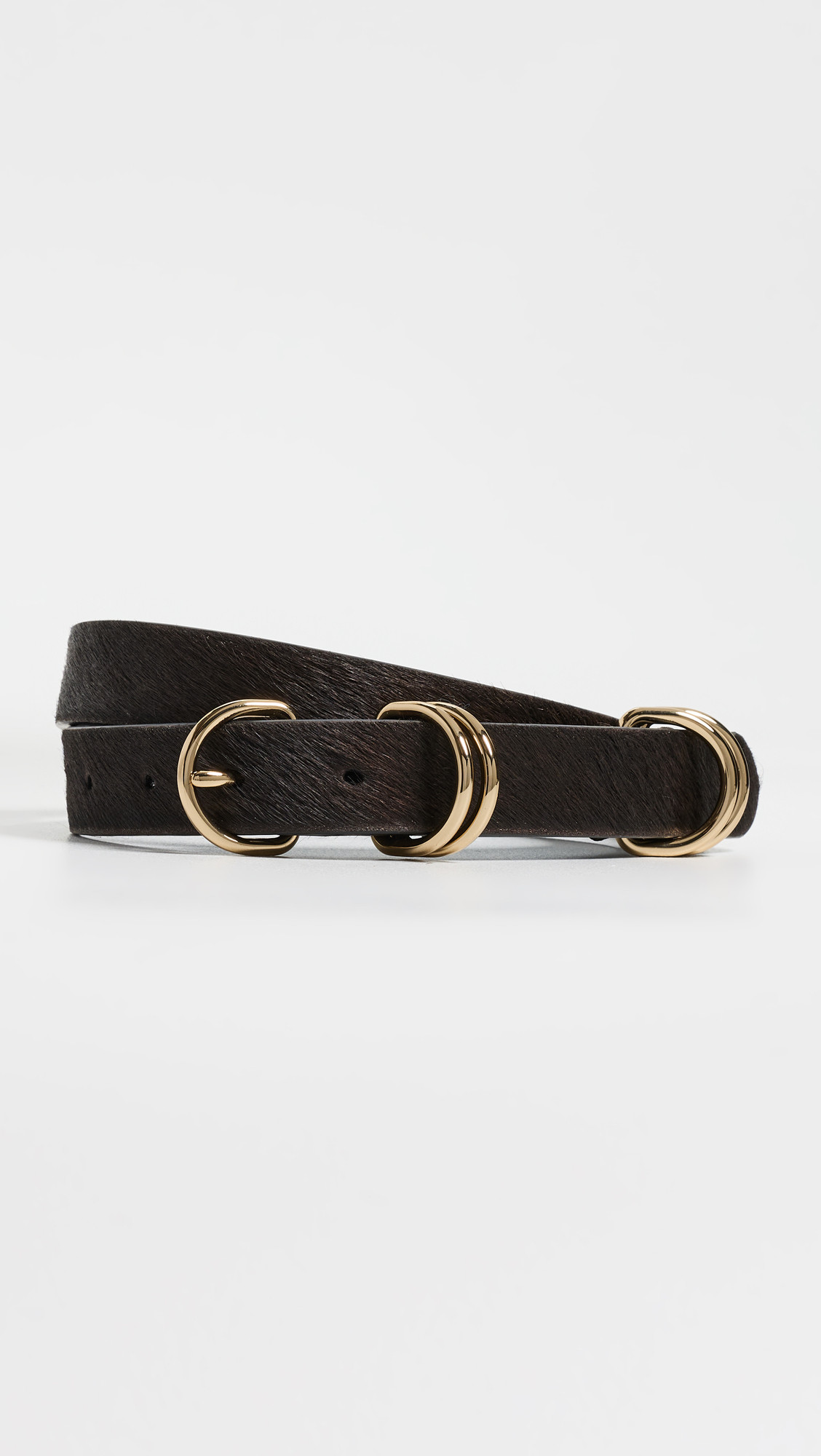 Madewell Jodi Belt Dark Carob S | Shopbop