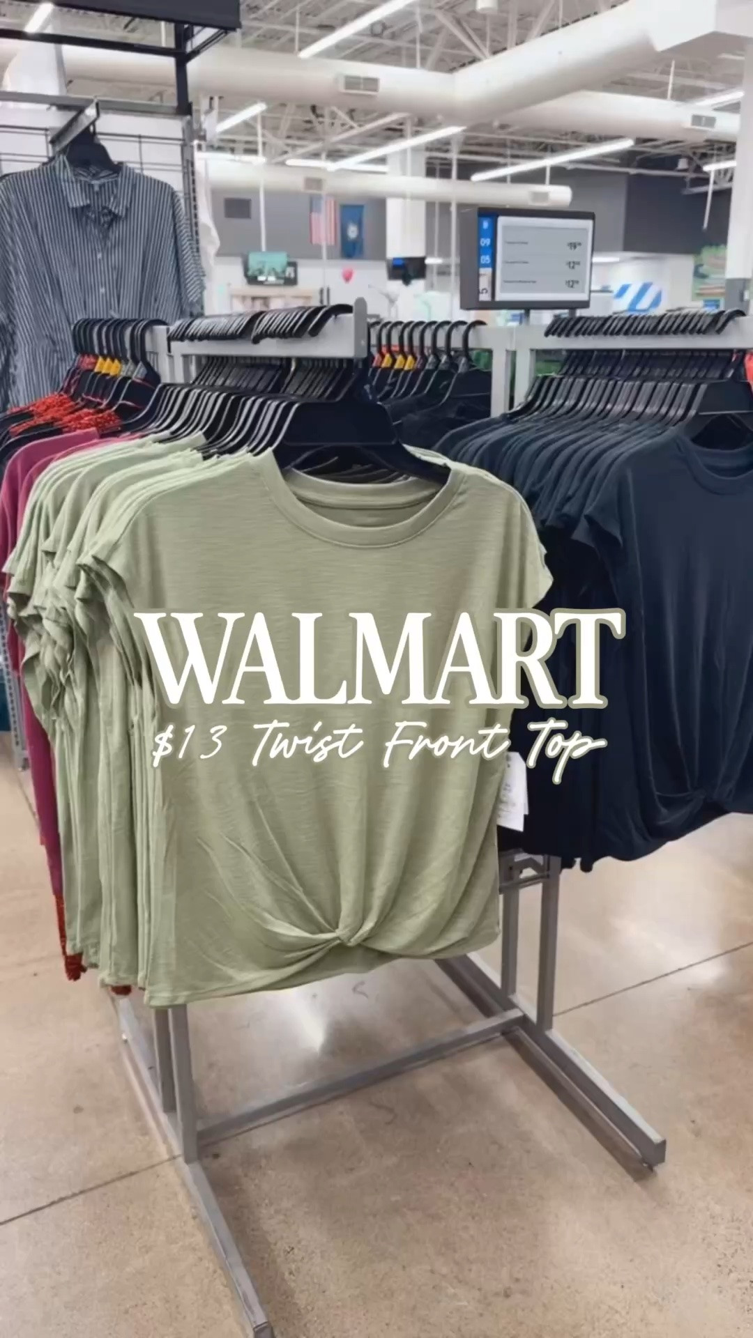 Walmart $13 Time and Tru Women's Twist Front Top, Sizes XS-XXXL

Summer outfit / summer tops / workwear / date night outfit / beach vacation outfit

#LTKootd #LTKWorkwear #LTKTravel