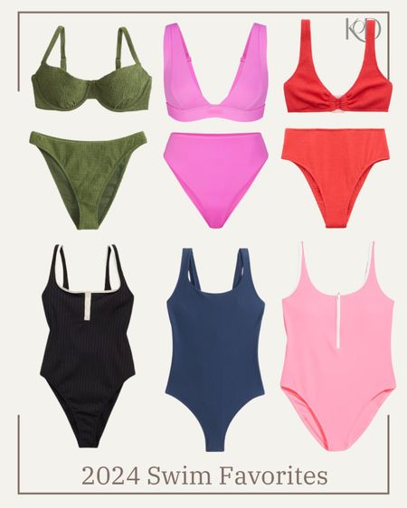 The top suits are some that we have and love and swear by! 

#LTKswim