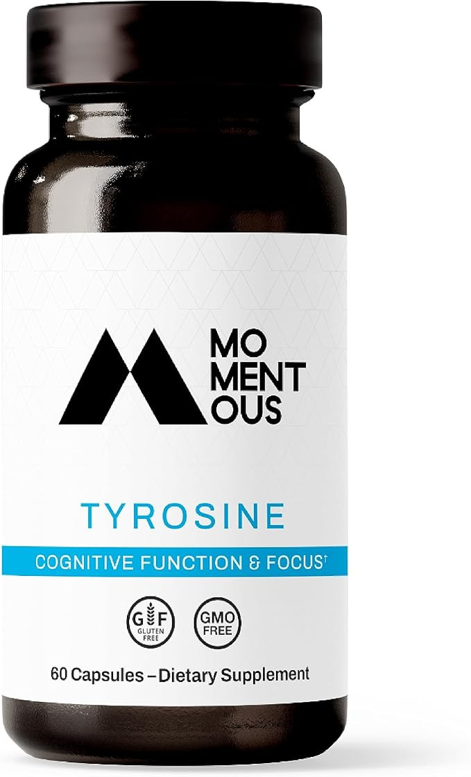 Momentous Tyrosine Capsules, 60 Servings | Amazon (US)