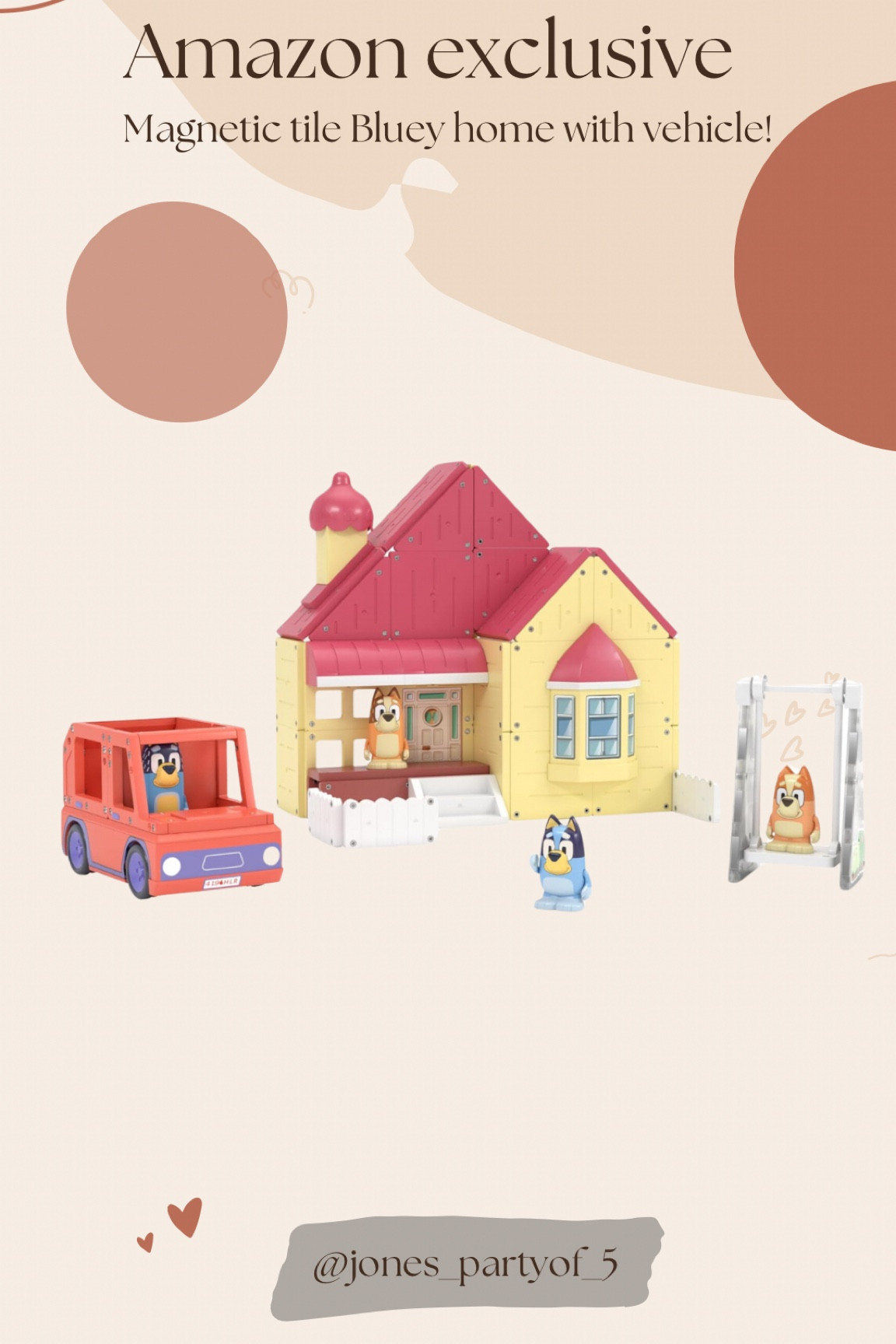 Magnetic bluey house and vehicle! This is going to be a huge hit!

#LTKxPrimeDay #LTKKids #LTKGiftGuide