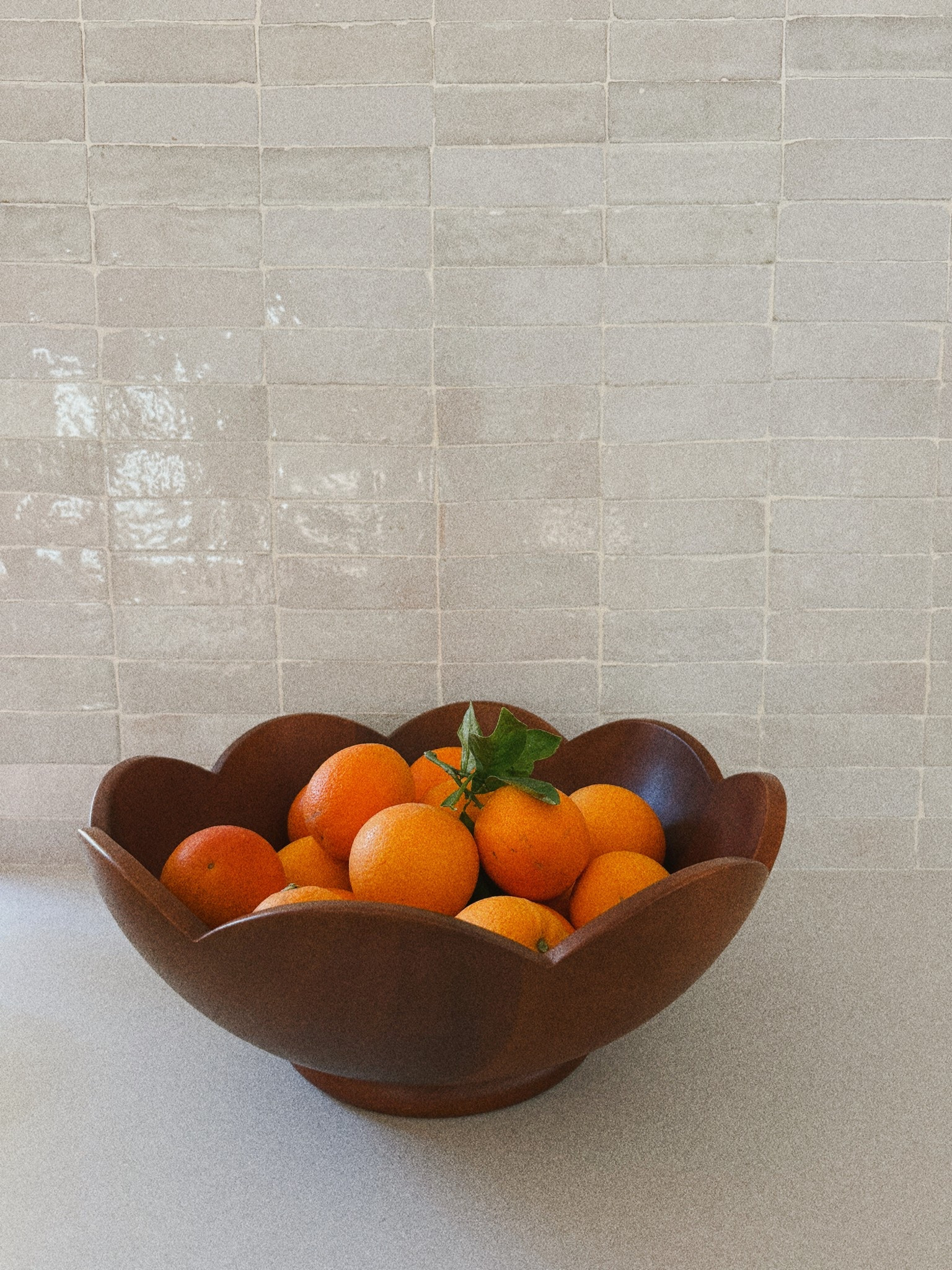 Not going to admit how long I have been lusting over this bowl for my kitchen counter. Finally used some Christmas money and went for it. I love it so much! 