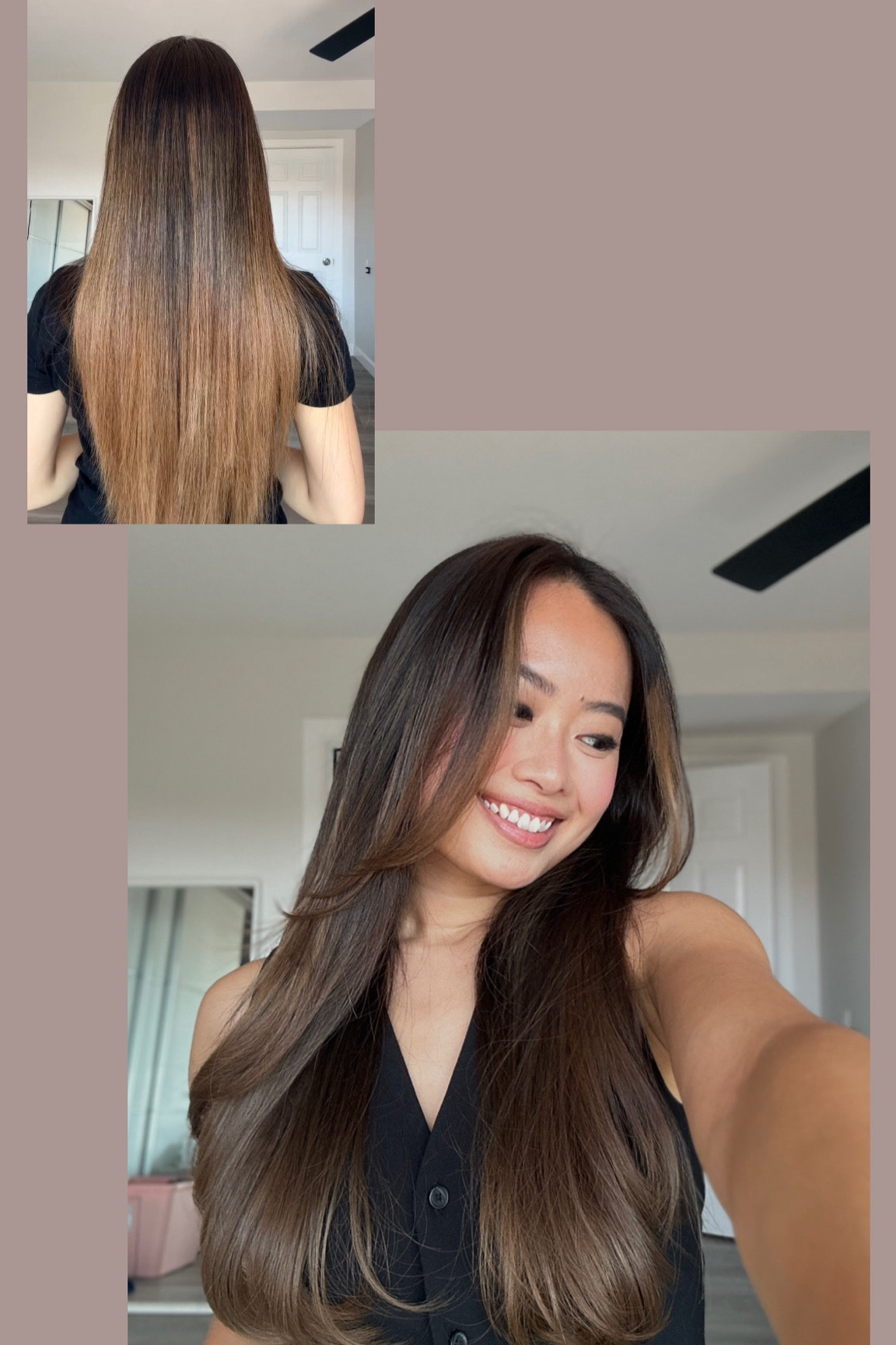 Balayage refresh at home, before & after! ✨ using shade 6A here and L’Oreal’s new hair color device! @Target @Targetstyle @LorealParis

#ad #target #targetpartner #targetstyle #colorsonic