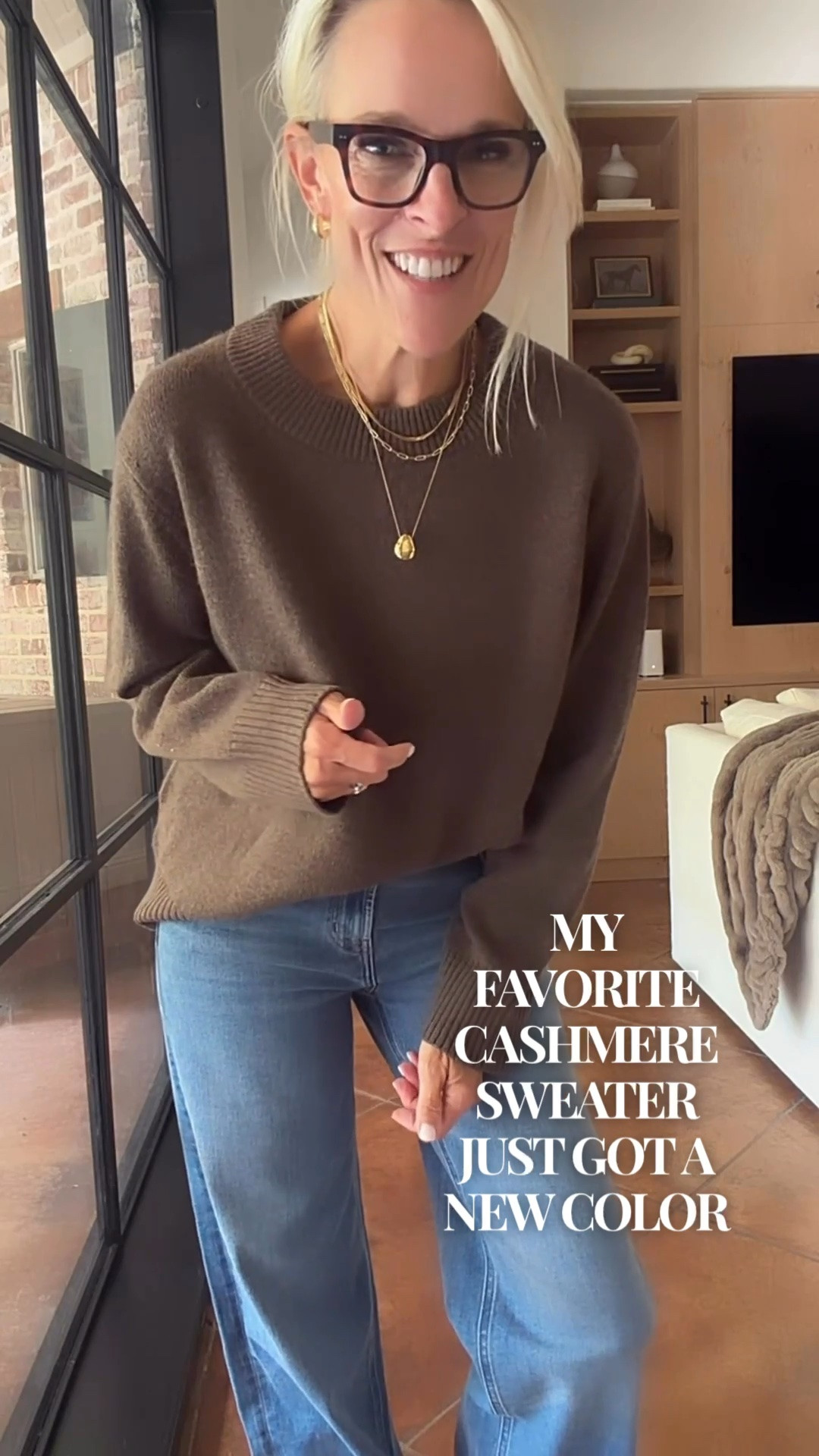 When your favorite sweater comes in a new color… you get it. 🤎

This Mongolian cashmere sweater from Quince has been one of my all-time favorites, and I couldn’t resist the new chocolate brown. It’s already oversized, so I’m wearing a small, paired with light-wash denim for an easy fall look.

It’s one of those timeless sweaters I know I’ll reach for all season. I’m linking this one plus more Quince finds here!

#LTKootd #LTKOver40 #LTKdayinmylife