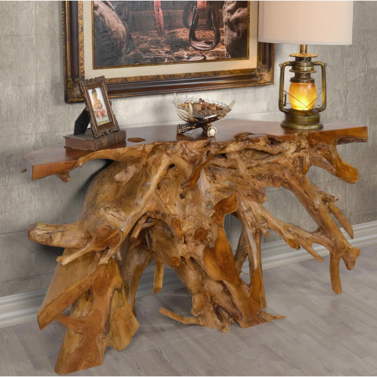 Dunaghy 59.5'' Solid Wood Console Table | Wayfair North America