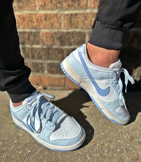 Y’all know me….I love me some sneakers!!! These are super cute and so comfy!  I’m wearing my true size, 8.5 and they are on sale right now!!! #designsbyali22 #nikes #womensshoes #salealert #fashion #nikedunks #musthaves 

#LTKstyletip #LTKsalealert #LTKshoecrush