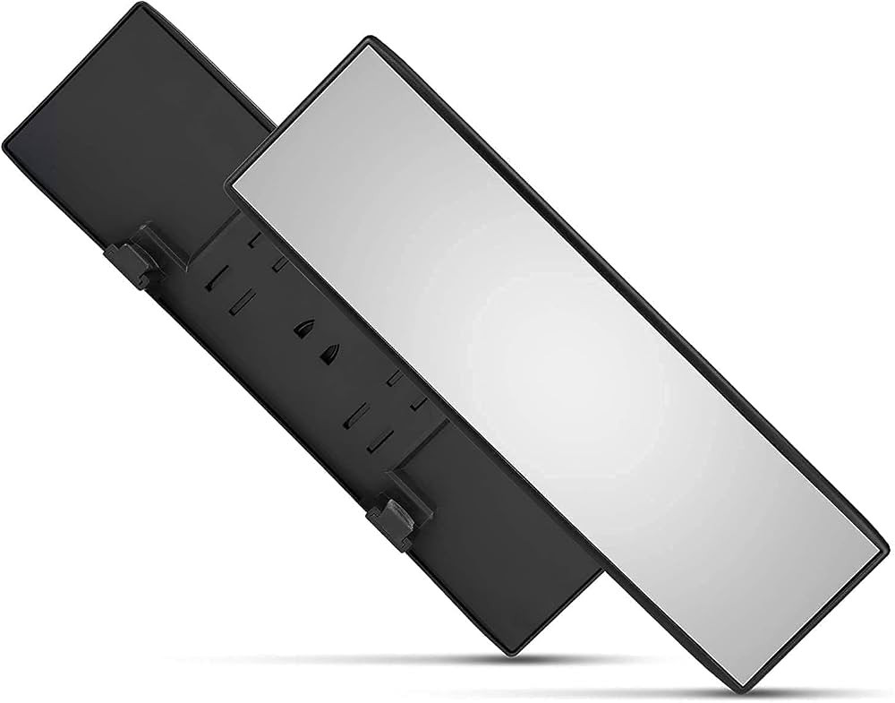 Verivue Mirrors Universal 12 Inch Interior Clip On Panoramic Rearview Mirror, Anti Glare, Clear T... | Amazon (US)