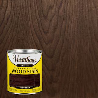 Varathane 1 qt. Jacobean Classic Wood Interior Stain 339722 - The Home Depot | The Home Depot
