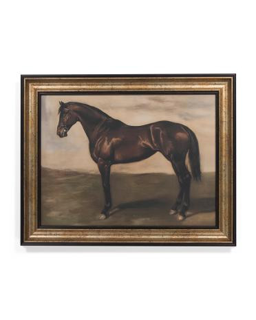 16x20 horse on green ground wall art | TJ Maxx