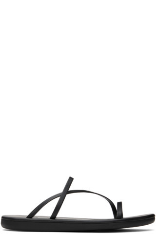 Black Parthena Sandals | SSENSE