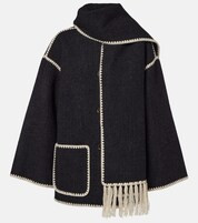 Embroidered wool-blend scarf jacket | Mytheresa (US/CA)