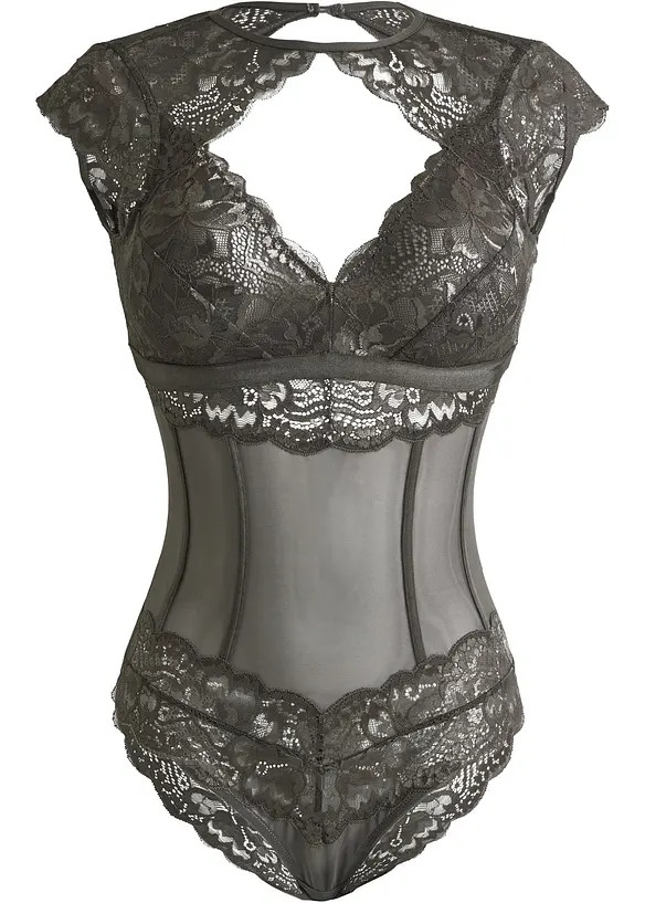 Body mit feiner Spitze | Bonprix DE
