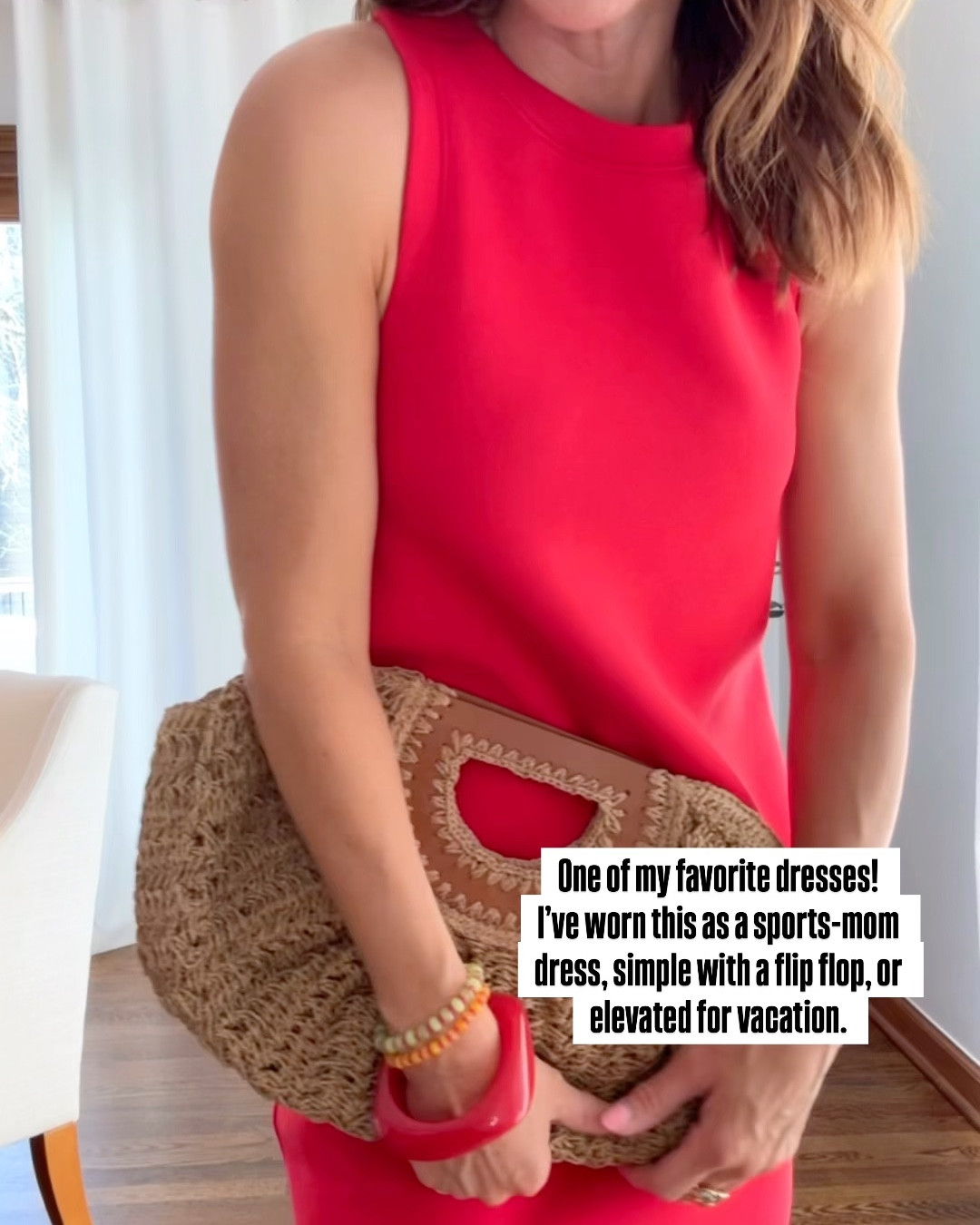 A few red items lately. A fun color to style and wear. 
XS in dress & romper 
S tank and ringer tee
S long sleeve top

#LTKootd #LTKSeasonal #LTKOver40