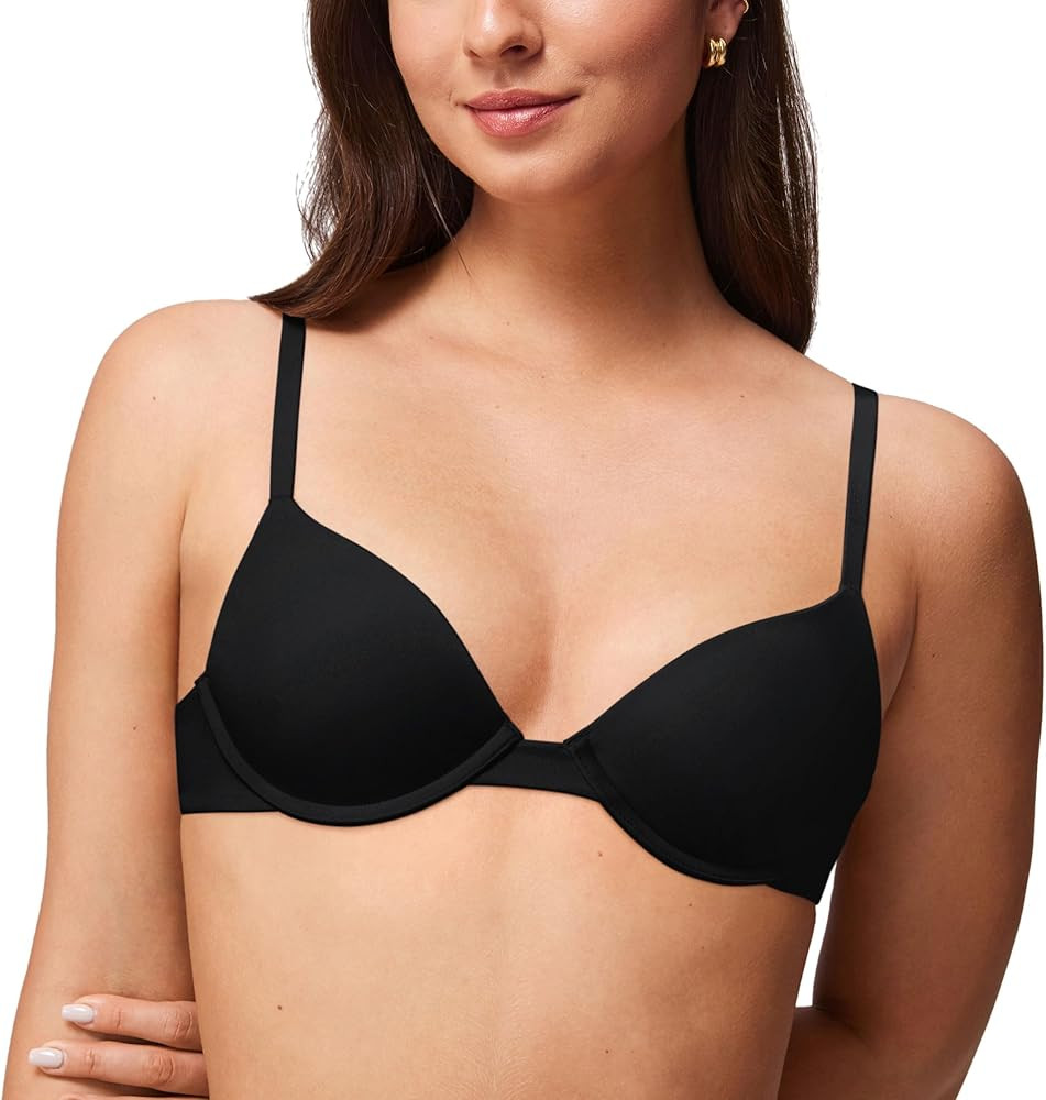 Lift Up Underwire Bras for Women Small Breasted Padded T-Shirt Bras with Support 32AA-38A | Amazon (US)