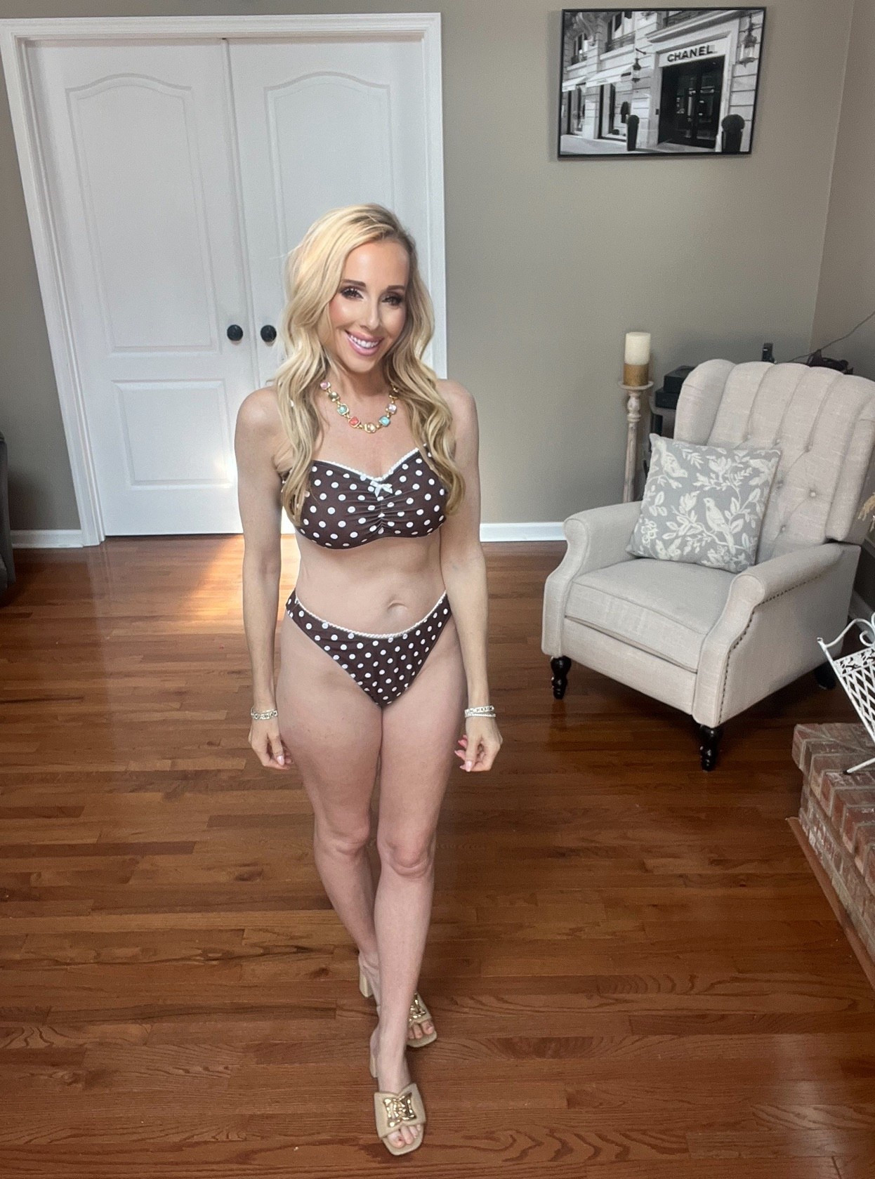 Pretty polka dot bikini 💝💝

#LTKPetite #LTKActive #LTKfitnessgoals