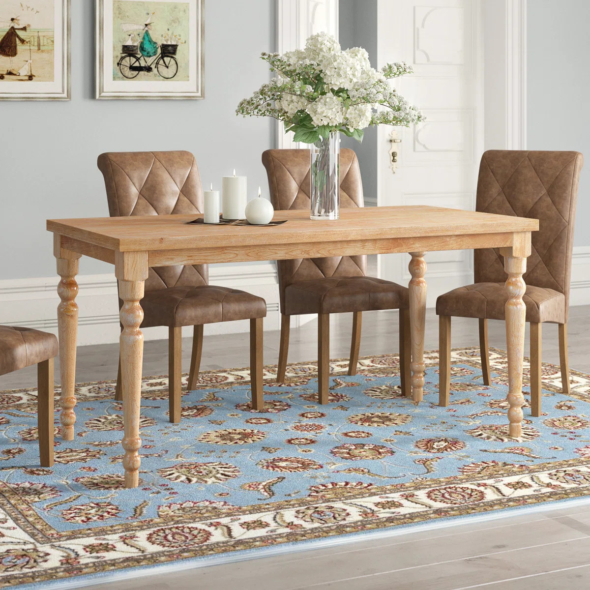 Anistyn Ash Solid Wood Dining Table | Wayfair North America
