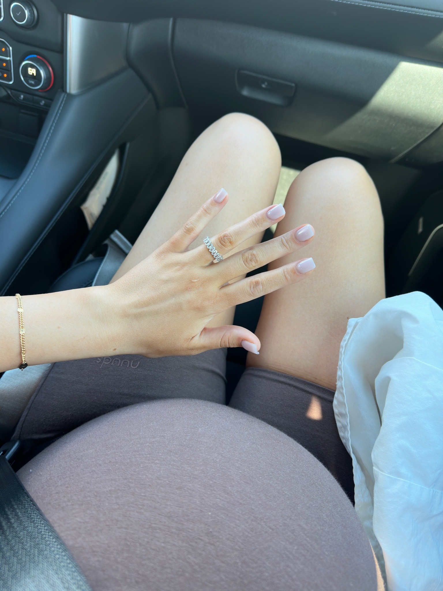 $15 Amazon wedding ring for now while my fingers are puffy 🤣🥳🎉 

#LTKBump #LTKFindsUnder50 #LTKBaby