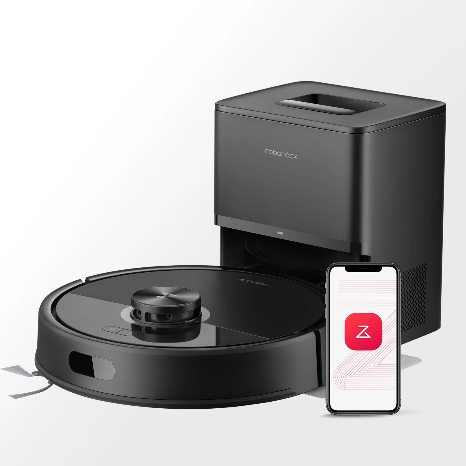 Roborock Q7 M5+ Robot Vacuum Cleaner And Mop, Dual Anti-Tangle System, For Pet Hair & Carpet, 10000Pa Suction, Self-Empyting Roborock Q7 M5+ | Wayfair North America