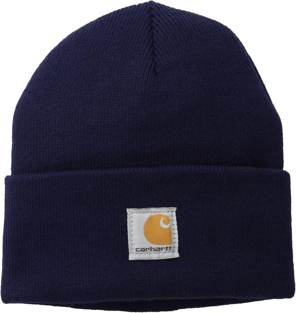 Carhartt Boys' And Girls' Acrylic Watch Hat, Peacoat, Youth | Amazon (US)