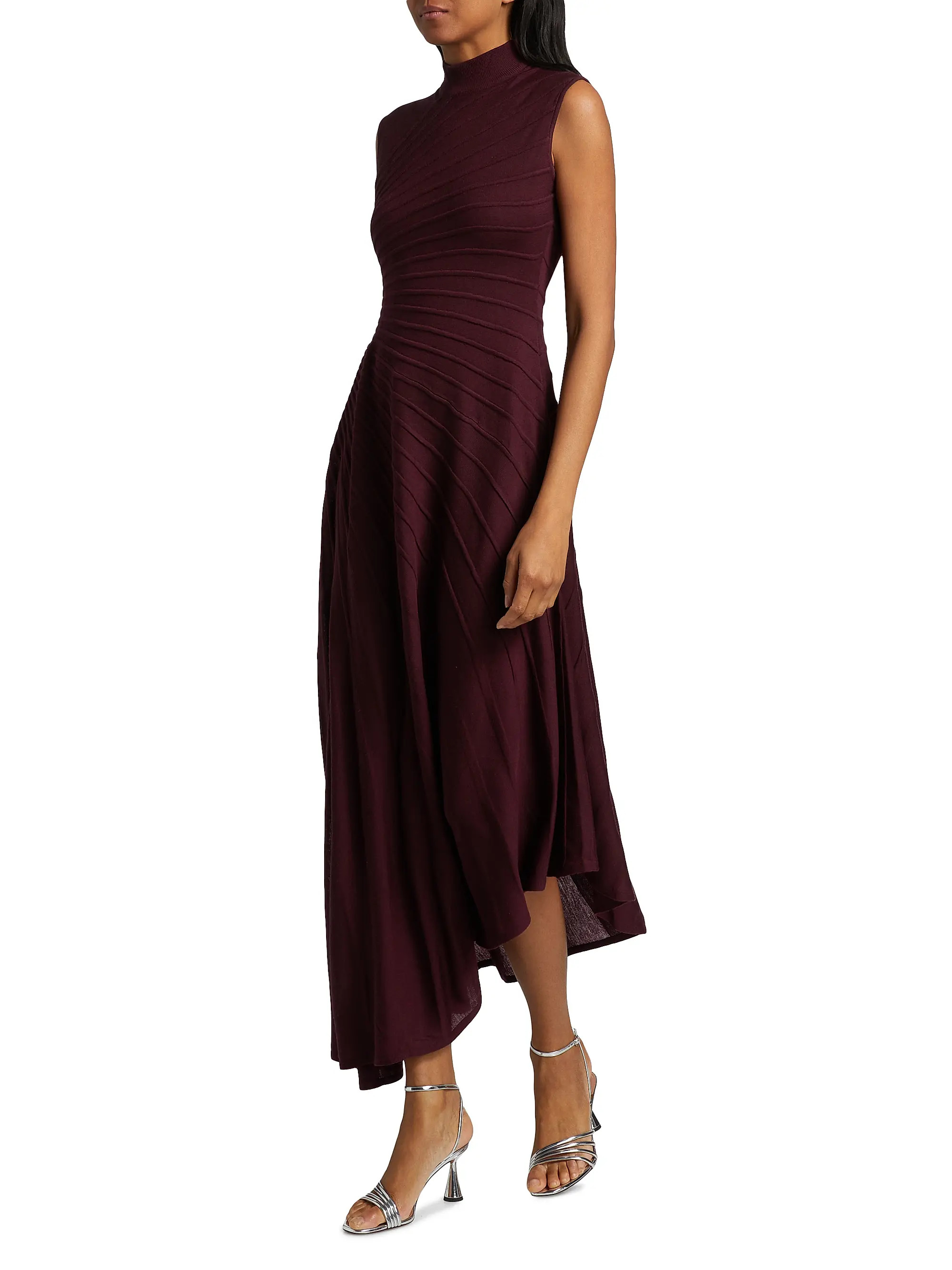 Ray Wool Seamed Cocktail Dress | Saks Fifth Avenue